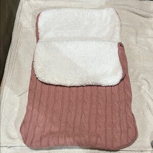 Pink Bunting Bag for Baby